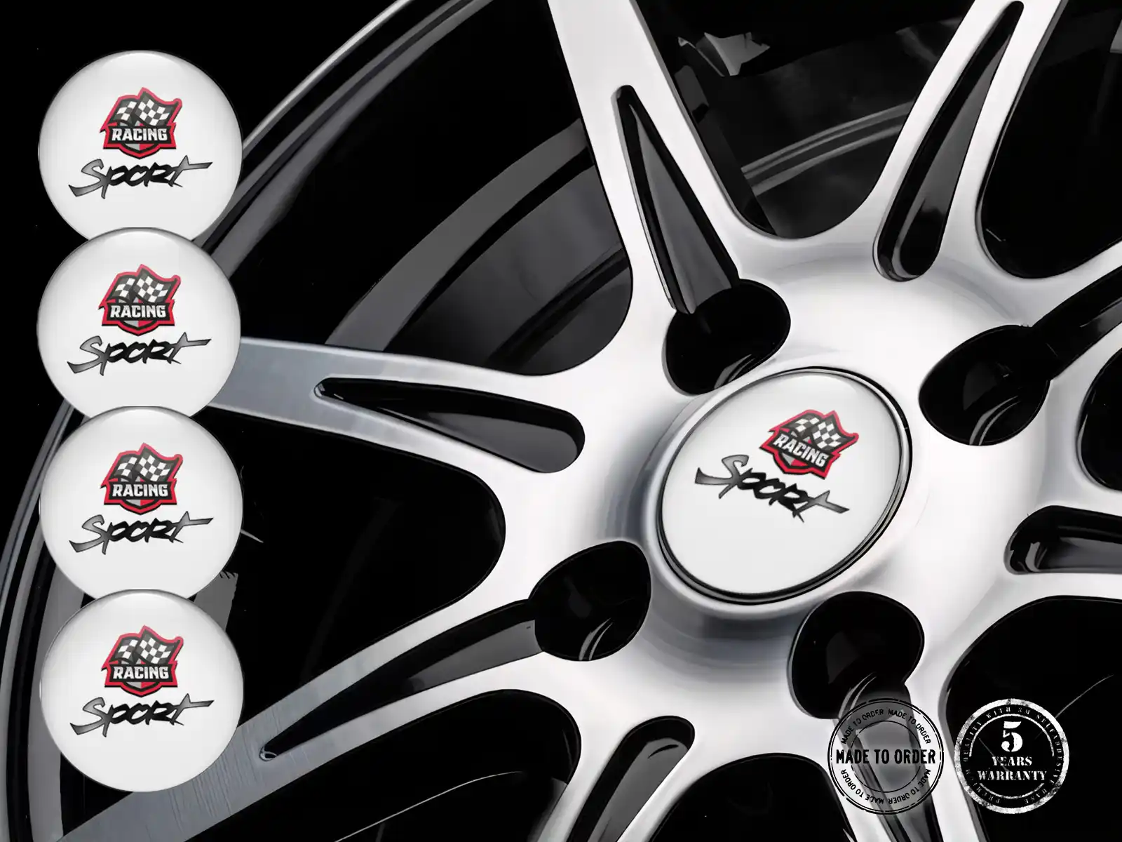 Domed Sticker Logo Stellar Momentum Core